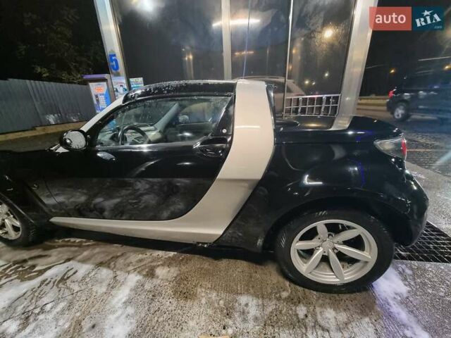 Черный Смарт Родстер, объемом двигателя 0.7 л и пробегом 231 тыс. км за 3500 $, фото 6 на Automoto.ua