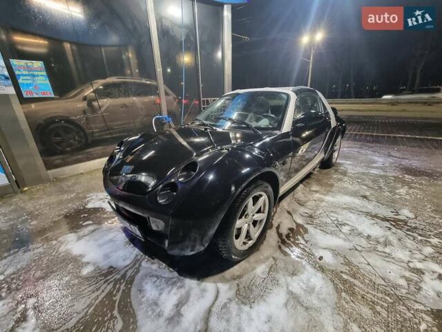Черный Смарт Родстер, объемом двигателя 0.7 л и пробегом 231 тыс. км за 3500 $, фото 2 на Automoto.ua