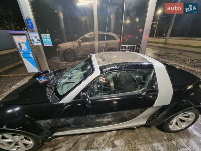 Черный Смарт Родстер, объемом двигателя 0.7 л и пробегом 231 тыс. км за 3500 $, фото 8 на Automoto.ua