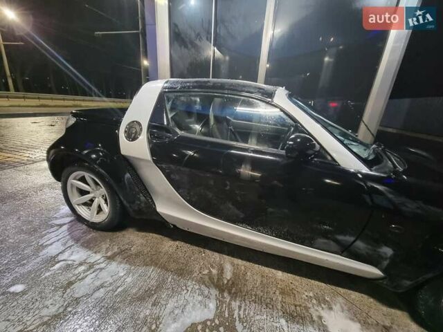 Черный Смарт Родстер, объемом двигателя 0.7 л и пробегом 231 тыс. км за 3500 $, фото 5 на Automoto.ua