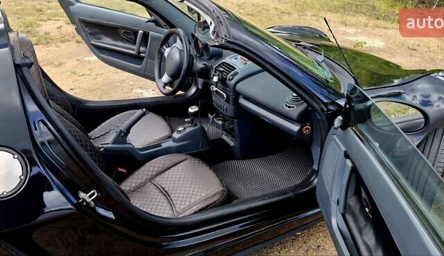 Чорний Смарт Roadster, об'ємом двигуна 0.7 л та пробігом 190 тис. км за 5560 $, фото 9 на Automoto.ua