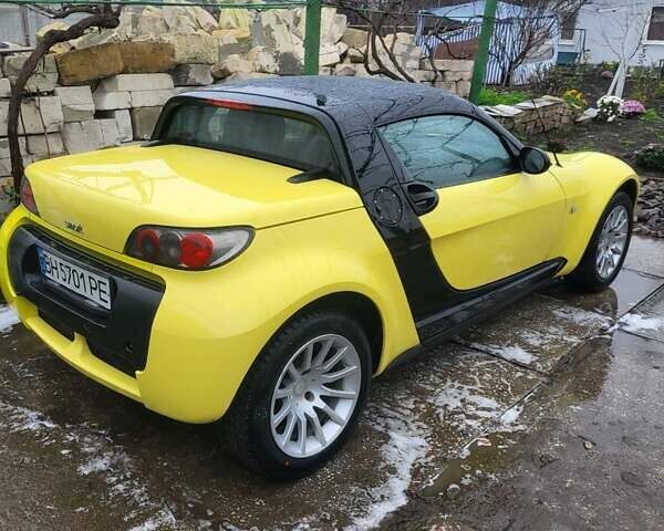 Желтый Смарт Родстер, объемом двигателя 0.7 л и пробегом 135 тыс. км за 4700 $, фото 1 на Automoto.ua