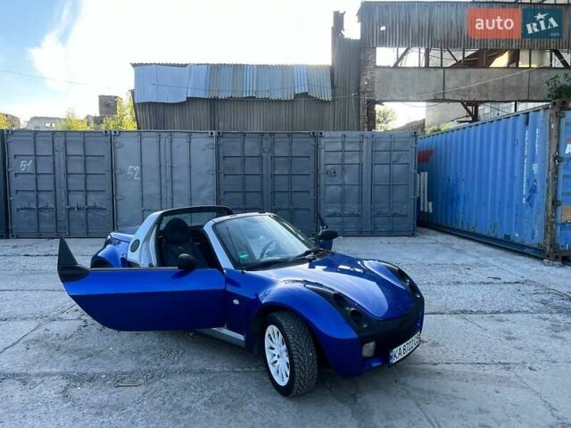 Синій Смарт Roadster, об'ємом двигуна 0.7 л та пробігом 215 тис. км за 5200 $, фото 4 на Automoto.ua