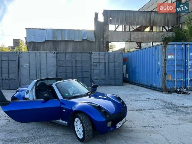 Синій Смарт Roadster, об'ємом двигуна 0.7 л та пробігом 215 тис. км за 5200 $, фото 3 на Automoto.ua