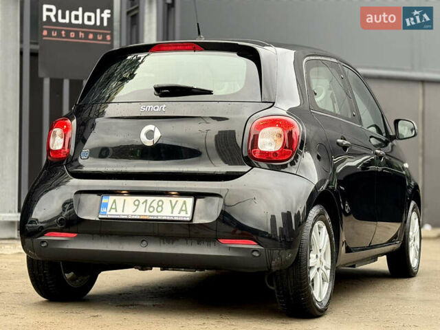 Черный Смарт EQ Forfour, объемом двигателя 0 л и пробегом 49 тыс. км за 9100 $, фото 5 на Automoto.ua