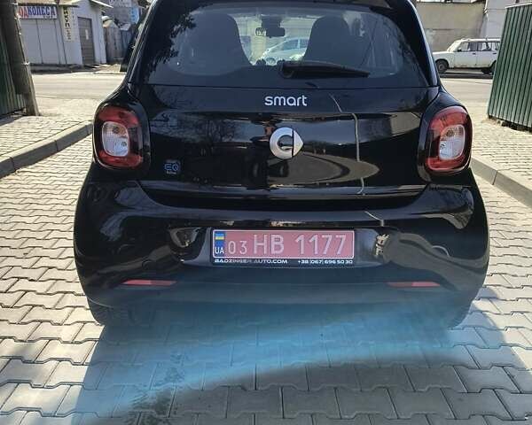Черный Смарт EQ Forfour, объемом двигателя 0 л и пробегом 63 тыс. км за 9200 $, фото 4 на Automoto.ua