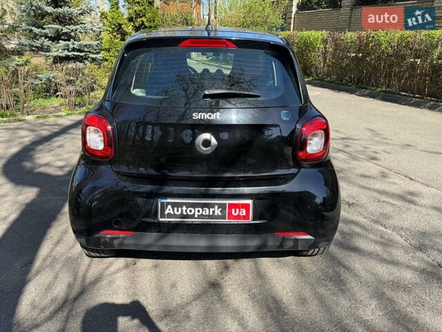 Чорний Смарт EQ Forfour, об'ємом двигуна 0.1 л та пробігом 40 тис. км за 9390 $, фото 5 на Automoto.ua