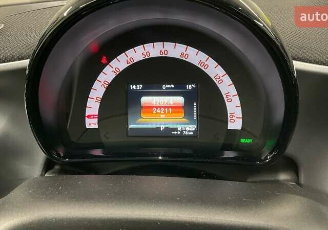 Черный Смарт EQ Forfour, объемом двигателя 0 л и пробегом 24 тыс. км за 12500 $, фото 5 на Automoto.ua