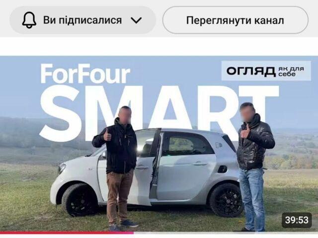 Серый Смарт EQ Forfour, объемом двигателя 0 л и пробегом 66 тыс. км за 10500 $, фото 27 на Automoto.ua