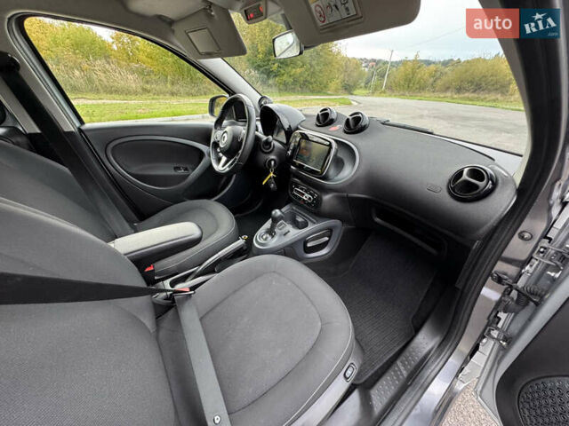 Сірий Смарт EQ Forfour, об'ємом двигуна 0 л та пробігом 51 тис. км за 9500 $, фото 19 на Automoto.ua