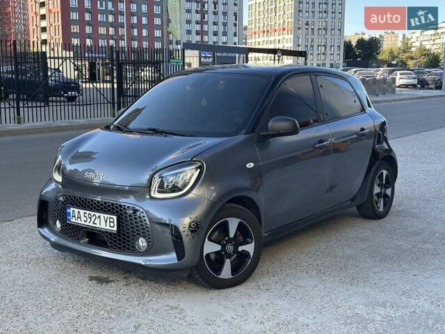 Сірий Смарт EQ Forfour, об'ємом двигуна 0 л та пробігом 46 тис. км за 12500 $, фото 1 на Automoto.ua