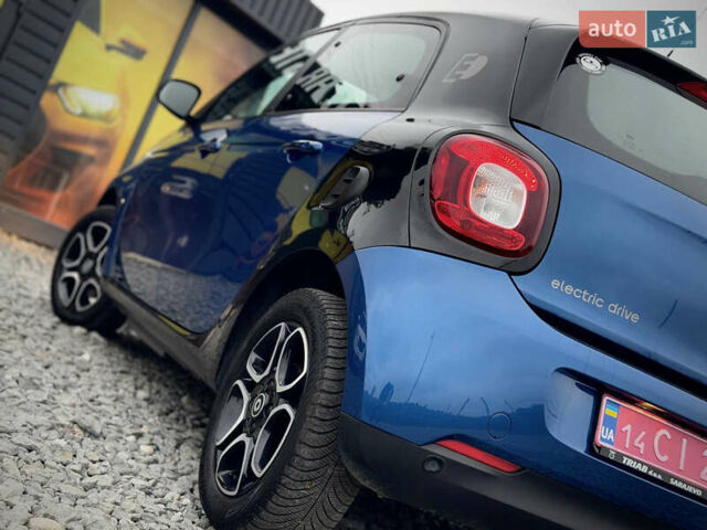 Синий Смарт EQ Forfour, объемом двигателя 0 л и пробегом 55 тыс. км за 7999 $, фото 23 на Automoto.ua