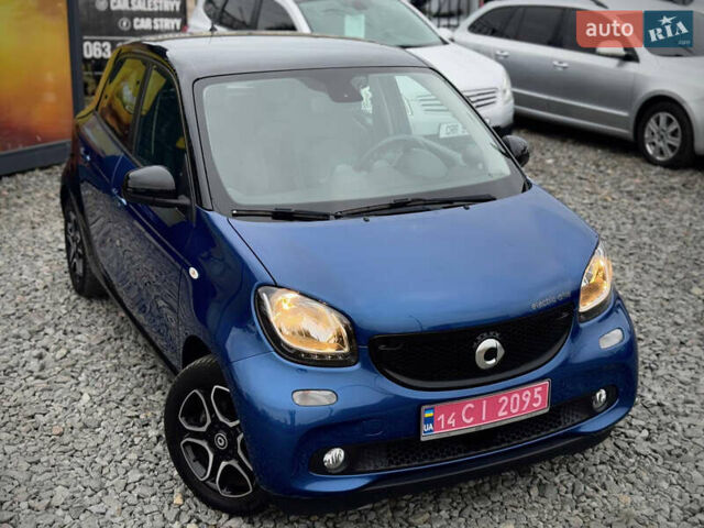 Синий Смарт EQ Forfour, объемом двигателя 0 л и пробегом 55 тыс. км за 7999 $, фото 12 на Automoto.ua