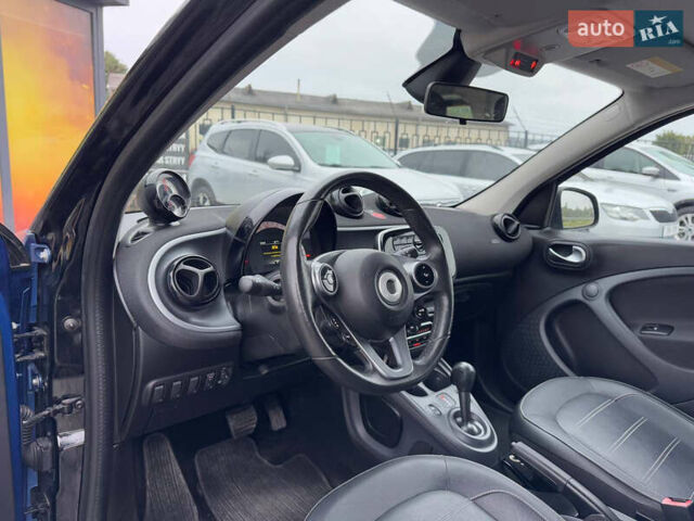 Синий Смарт EQ Forfour, объемом двигателя 0 л и пробегом 55 тыс. км за 7999 $, фото 41 на Automoto.ua