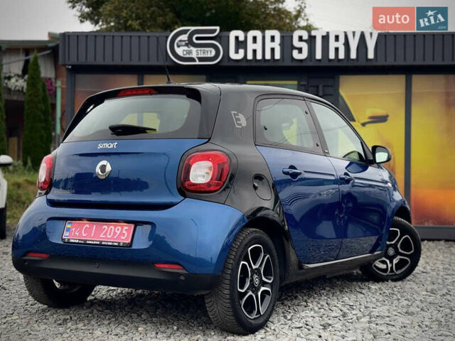 Синий Смарт EQ Forfour, объемом двигателя 0 л и пробегом 55 тыс. км за 7999 $, фото 3 на Automoto.ua