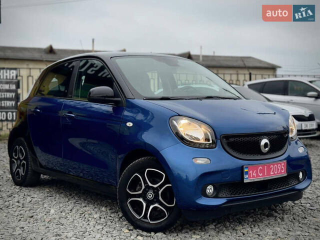 Синий Смарт EQ Forfour, объемом двигателя 0 л и пробегом 55 тыс. км за 7999 $, фото 2 на Automoto.ua