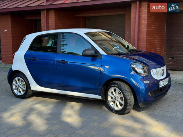 Синий Смарт EQ Forfour, объемом двигателя 0 л и пробегом 41 тыс. км за 7900 $, фото 1 на Automoto.ua