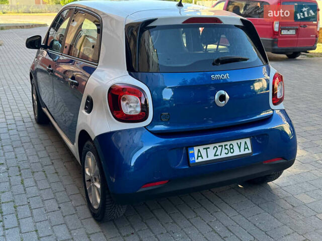 Синий Смарт EQ Forfour, объемом двигателя 0 л и пробегом 41 тыс. км за 7900 $, фото 4 на Automoto.ua
