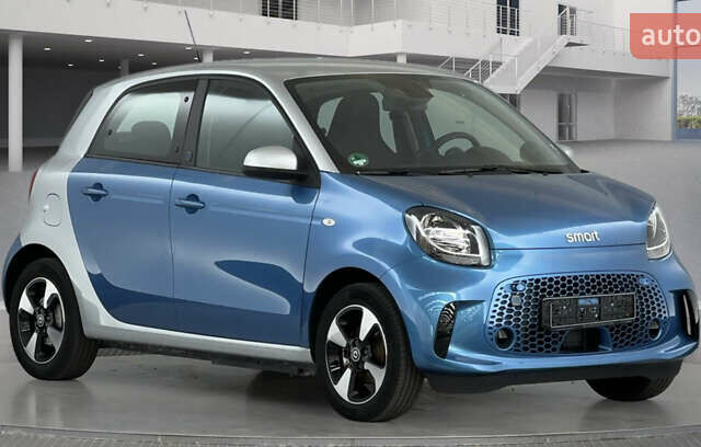 Синий Смарт EQ Forfour, объемом двигателя 0 л и пробегом 39 тыс. км за 11150 $, фото 3 на Automoto.ua