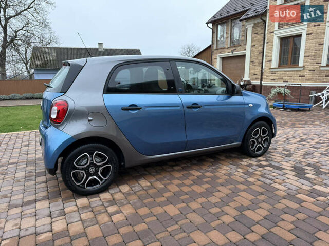 Синий Смарт EQ Forfour, объемом двигателя 0 л и пробегом 33 тыс. км за 9900 $, фото 12 на Automoto.ua