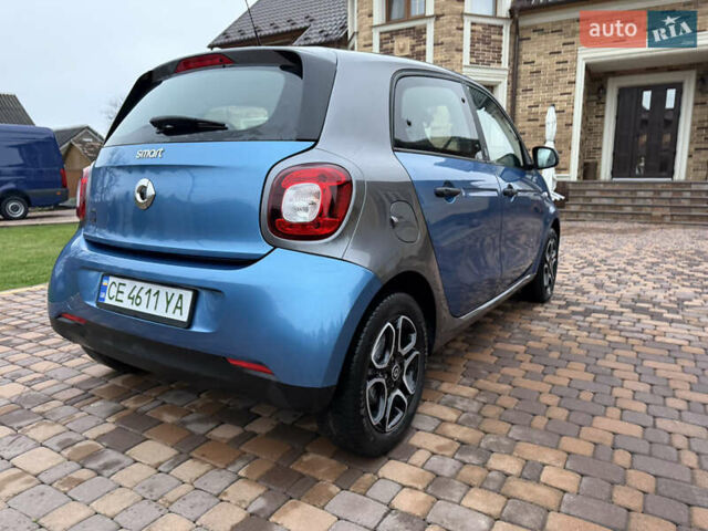 Синий Смарт EQ Forfour, объемом двигателя 0 л и пробегом 33 тыс. км за 9900 $, фото 10 на Automoto.ua