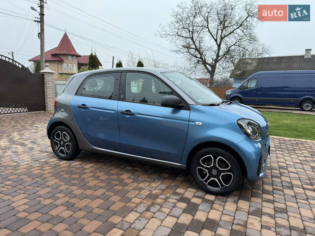 Синий Смарт EQ Forfour, объемом двигателя 0 л и пробегом 33 тыс. км за 9900 $, фото 13 на Automoto.ua