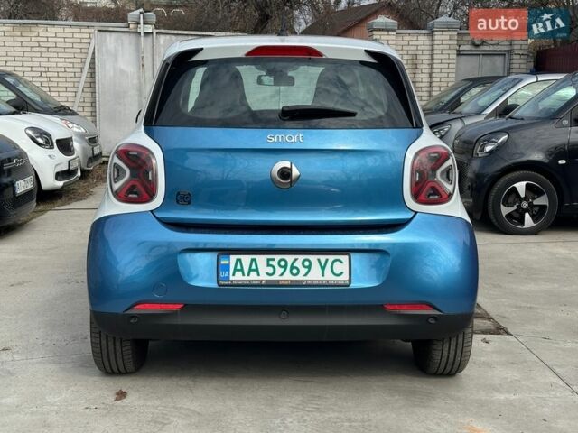 Синий Смарт EQ Forfour, объемом двигателя 0 л и пробегом 44 тыс. км за 11999 $, фото 5 на Automoto.ua