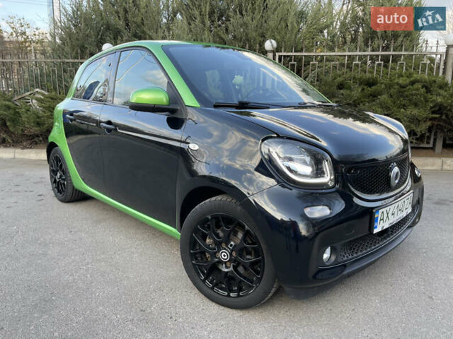 Зеленый Смарт EQ Forfour, объемом двигателя 0 л и пробегом 64 тыс. км за 9500 $, фото 3 на Automoto.ua