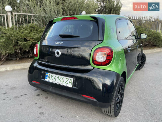 Зеленый Смарт EQ Forfour, объемом двигателя 0 л и пробегом 64 тыс. км за 9500 $, фото 4 на Automoto.ua