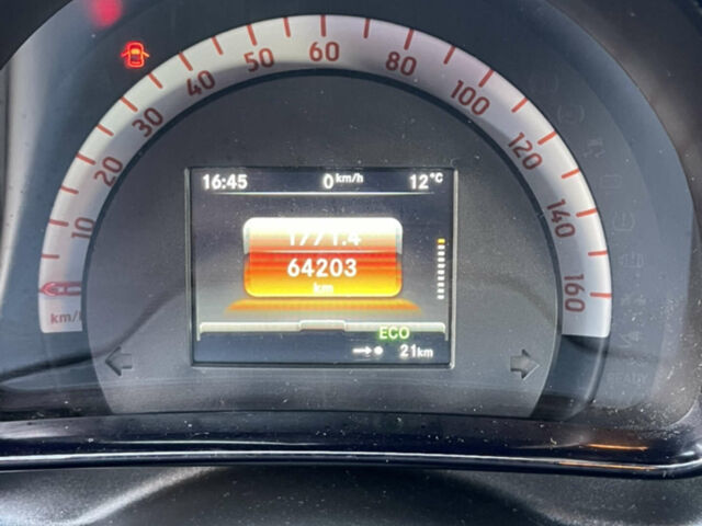 Зеленый Смарт EQ Forfour, объемом двигателя 0 л и пробегом 64 тыс. км за 9200 $, фото 16 на Automoto.ua