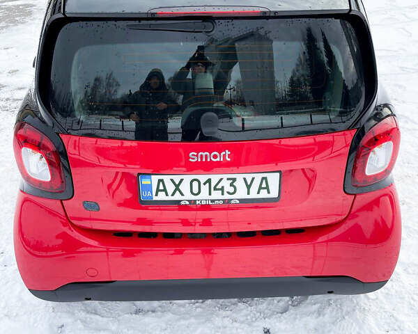 Червоний Смарт EQ Fortwo, об'ємом двигуна 0 л та пробігом 33 тис. км за 9600 $, фото 1 на Automoto.ua