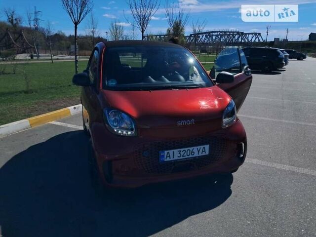 Красный Смарт EQ Fortwo, объемом двигателя 0 л и пробегом 19 тыс. км за 12999 $, фото 5 на Automoto.ua