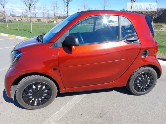 Красный Смарт EQ Fortwo, объемом двигателя 0 л и пробегом 19 тыс. км за 12999 $, фото 2 на Automoto.ua