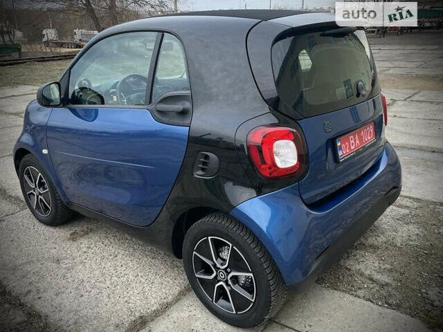 Синій Смарт EQ Fortwo, об'ємом двигуна 0 л та пробігом 27 тис. км за 13400 $, фото 10 на Automoto.ua