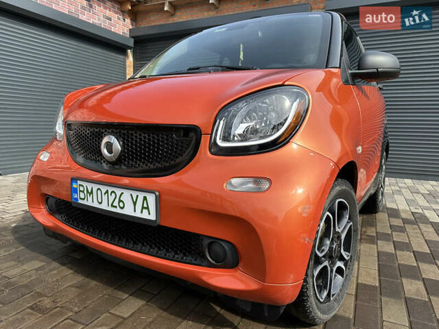 Оранжевый Смарт EQ Fortwo, объемом двигателя 0 л и пробегом 64 тыс. км за 10500 $, фото 1 на Automoto.ua