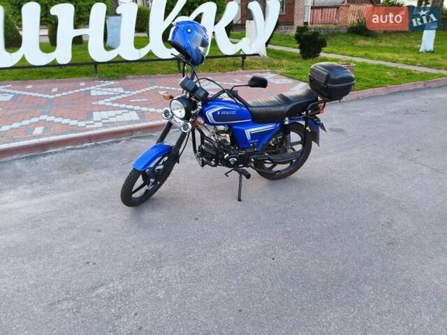 Синий Спарк SP 125C-2CFO, объемом двигателя 0.12 л и пробегом 1 тыс. км за 620 $, фото 5 на Automoto.ua