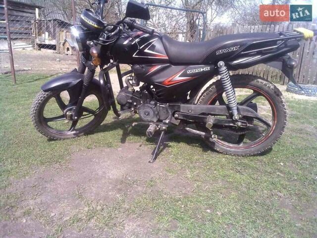 Черный Спарк SP 125R, объемом двигателя 1.25 л и пробегом 3 тыс. км за 554 $, фото 1 на Automoto.ua