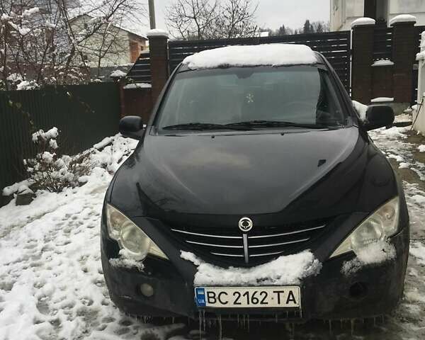 Чорний Cанг Йонг Actyon, об'ємом двигуна 2 л та пробігом 160 тис. км за 4200 $, фото 6 на Automoto.ua