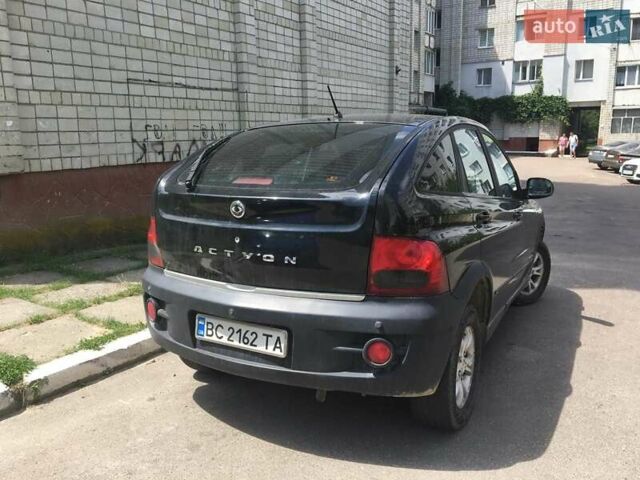 Чорний Cанг Йонг Actyon, об'ємом двигуна 2 л та пробігом 160 тис. км за 4200 $, фото 7 на Automoto.ua