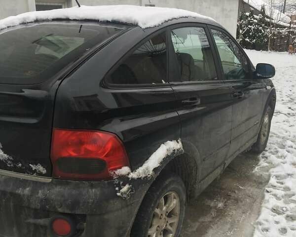 Чорний Cанг Йонг Actyon, об'ємом двигуна 2 л та пробігом 160 тис. км за 4200 $, фото 4 на Automoto.ua
