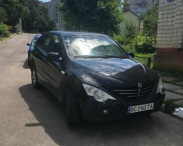 Чорний Cанг Йонг Actyon, об'ємом двигуна 2 л та пробігом 160 тис. км за 4200 $, фото 5 на Automoto.ua
