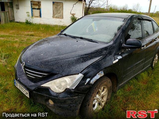 Чорний Cанг Йонг Actyon, об'ємом двигуна 2.3 л та пробігом 298 тис. км за 3700 $, фото 1 на Automoto.ua
