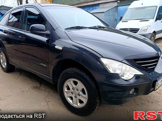 Чорний Cанг Йонг Actyon, об'ємом двигуна 2.3 л та пробігом 394 тис. км за 6200 $, фото 3 на Automoto.ua