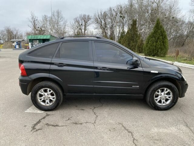 Черный Cанг Йонг Актион, объемом двигателя 2.3 л и пробегом 165 тыс. км за 6650 $, фото 9 на Automoto.ua