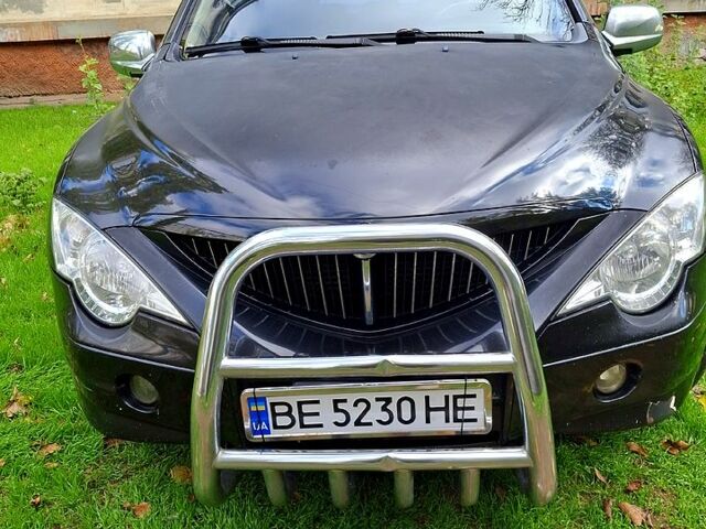 Чорний Cанг Йонг Actyon, об'ємом двигуна 2.7 л та пробігом 196 тис. км за 5300 $, фото 1 на Automoto.ua