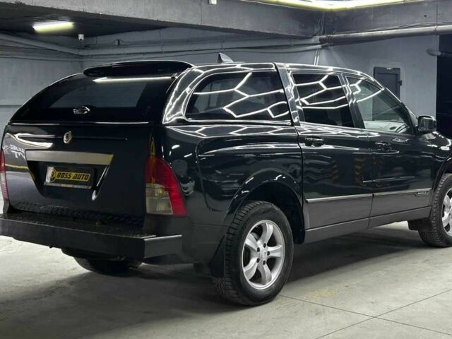 Чорний Cанг Йонг Actyon, об'ємом двигуна 2 л та пробігом 142 тис. км за 9000 $, фото 5 на Automoto.ua