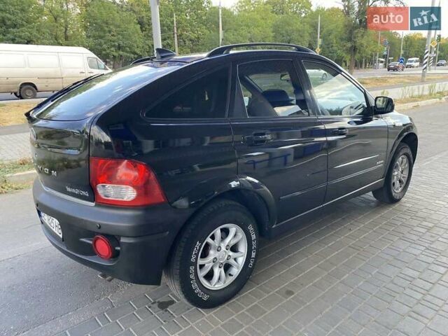 Чорний Cанг Йонг Actyon, об'ємом двигуна 2.3 л та пробігом 158 тис. км за 7699 $, фото 5 на Automoto.ua