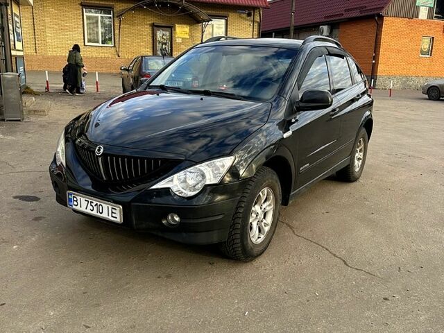 Чорний Cанг Йонг Actyon, об'ємом двигуна 2 л та пробігом 169 тис. км за 6000 $, фото 2 на Automoto.ua