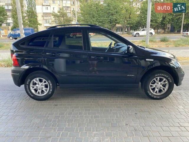 Чорний Cанг Йонг Actyon, об'ємом двигуна 2.3 л та пробігом 158 тис. км за 7699 $, фото 4 на Automoto.ua