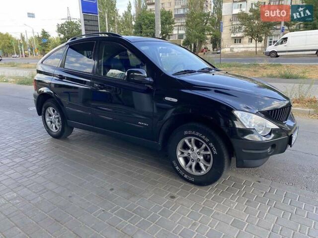 Чорний Cанг Йонг Actyon, об'ємом двигуна 2.3 л та пробігом 158 тис. км за 7699 $, фото 3 на Automoto.ua